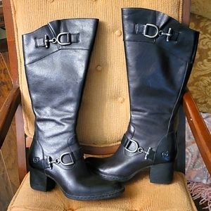 BOC tall dress black boots size 7.5